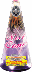 Cone Fountain No.4 Assorted 3 effects