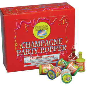 Champagne patry poppers