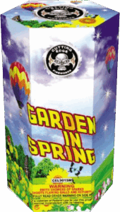 Garden in spring, 7 shots