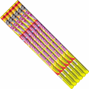 Roman candle with tail ,10 balls
