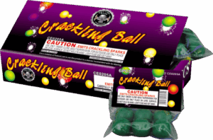 Crackling ball,plastic