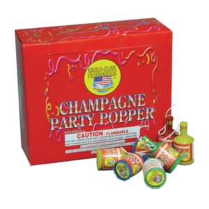 Champagne patry poppers