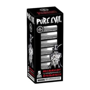 5" Pure Evil (neon color w/waterfalls)