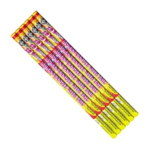 Roman candle with tail ,10 balls