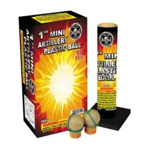 1" Mini Artillery Plastic Ball