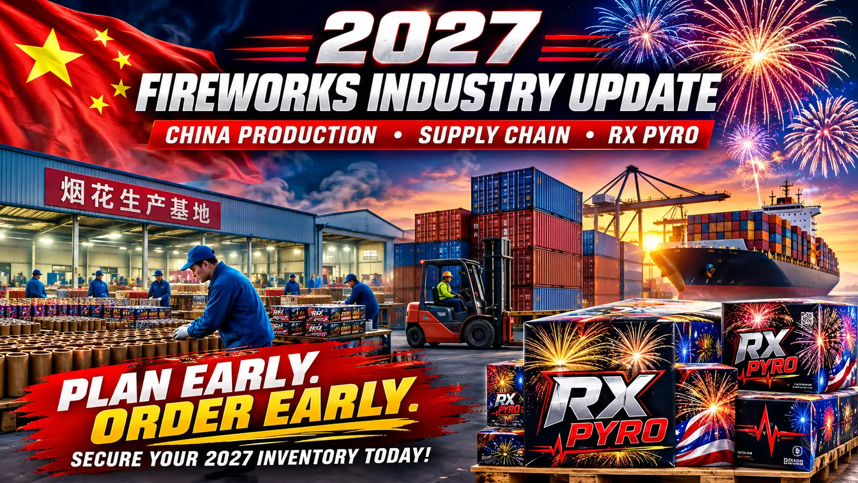 China Fireworks Factory Image